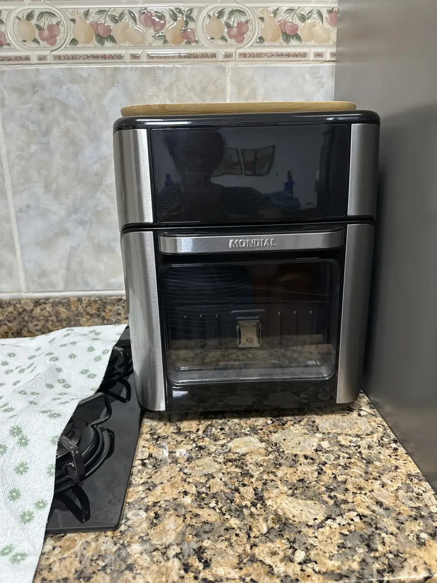 Foto da Air Fryer Forno 12L Mondial enviada por cliente