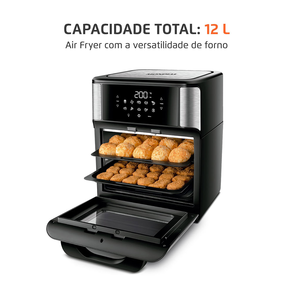 Painel digital com 10 funções predefinidas