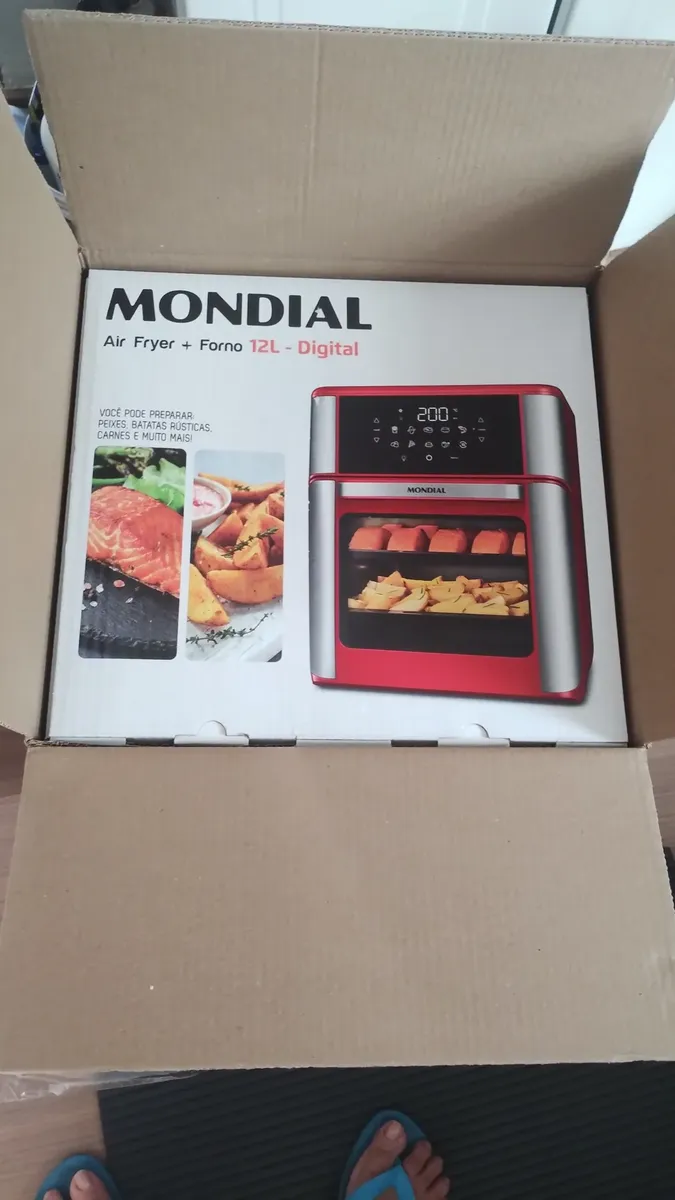 Air Fryer Forno 12L Mondial enviada por cliente