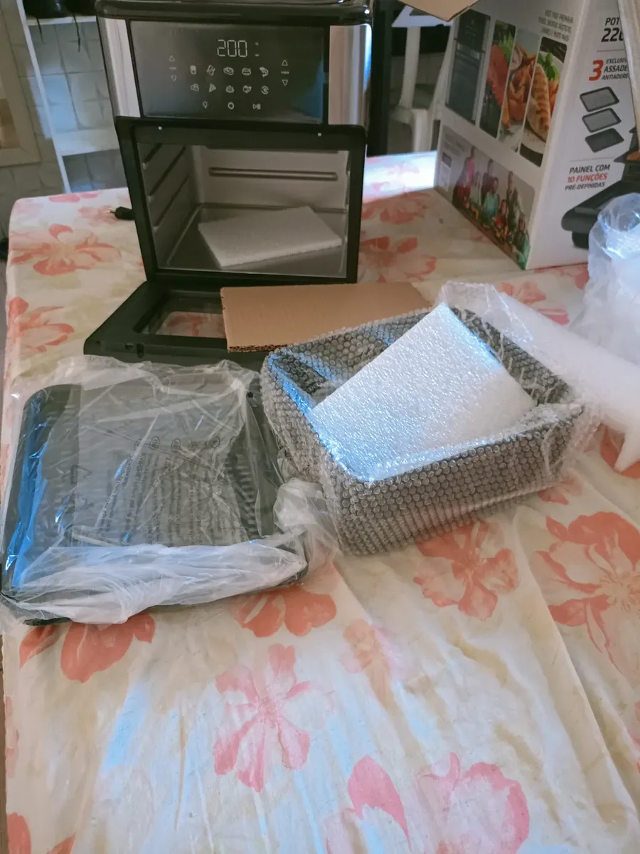 Foto da Air Fryer Forno 12L Mondial enviada por cliente