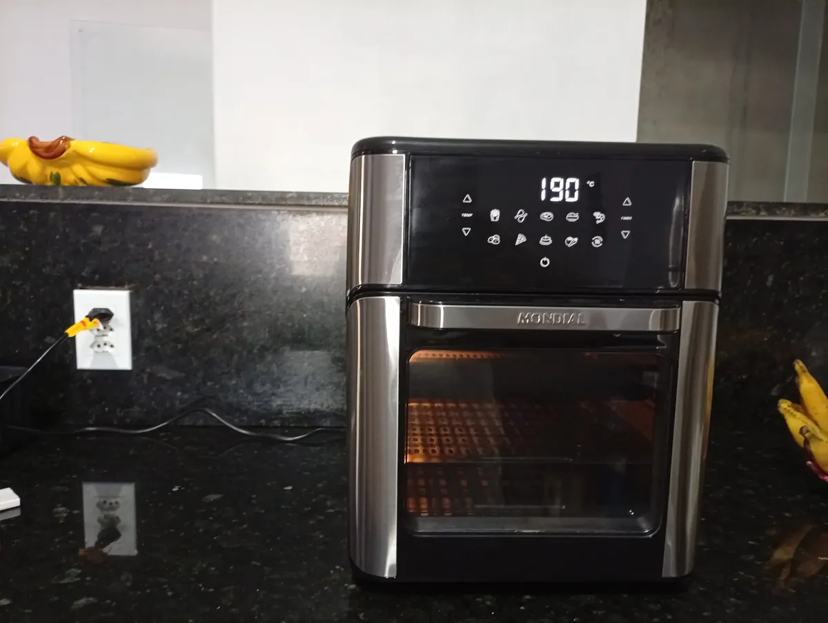 Foto da Air Fryer Forno 12L Mondial enviada por cliente