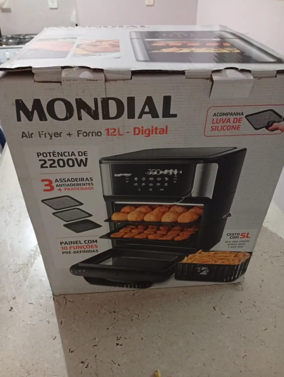 Air Fryer Forno 12L Mondial enviada por cliente